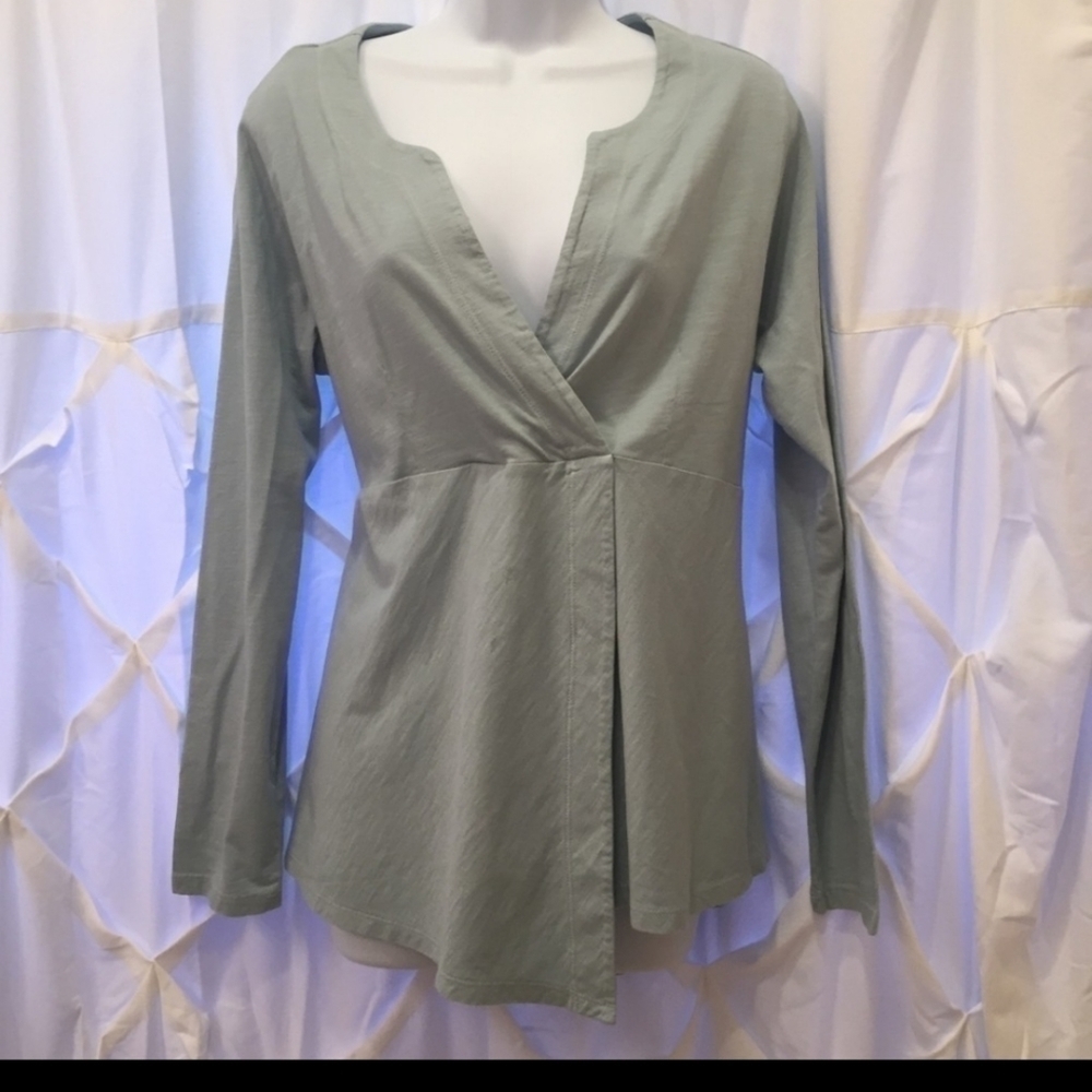 Soft Surroundings Hayden Faux‎ Wrap Top